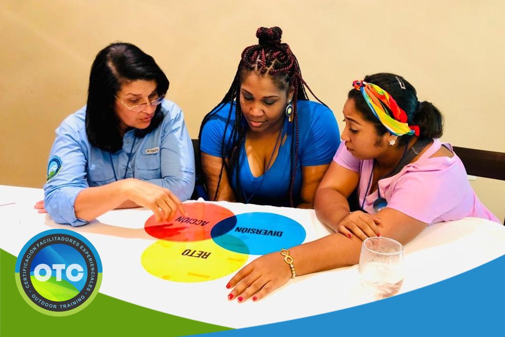 Certificación OTC LATAM Colombia, formación de facilitadores en Aprendizaje Experiencial y reflexión guiada.